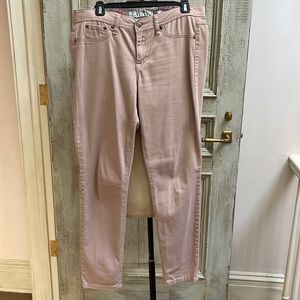 Mauve straight pants